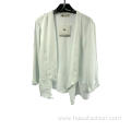 Women's White Long-Sleeved Shirts